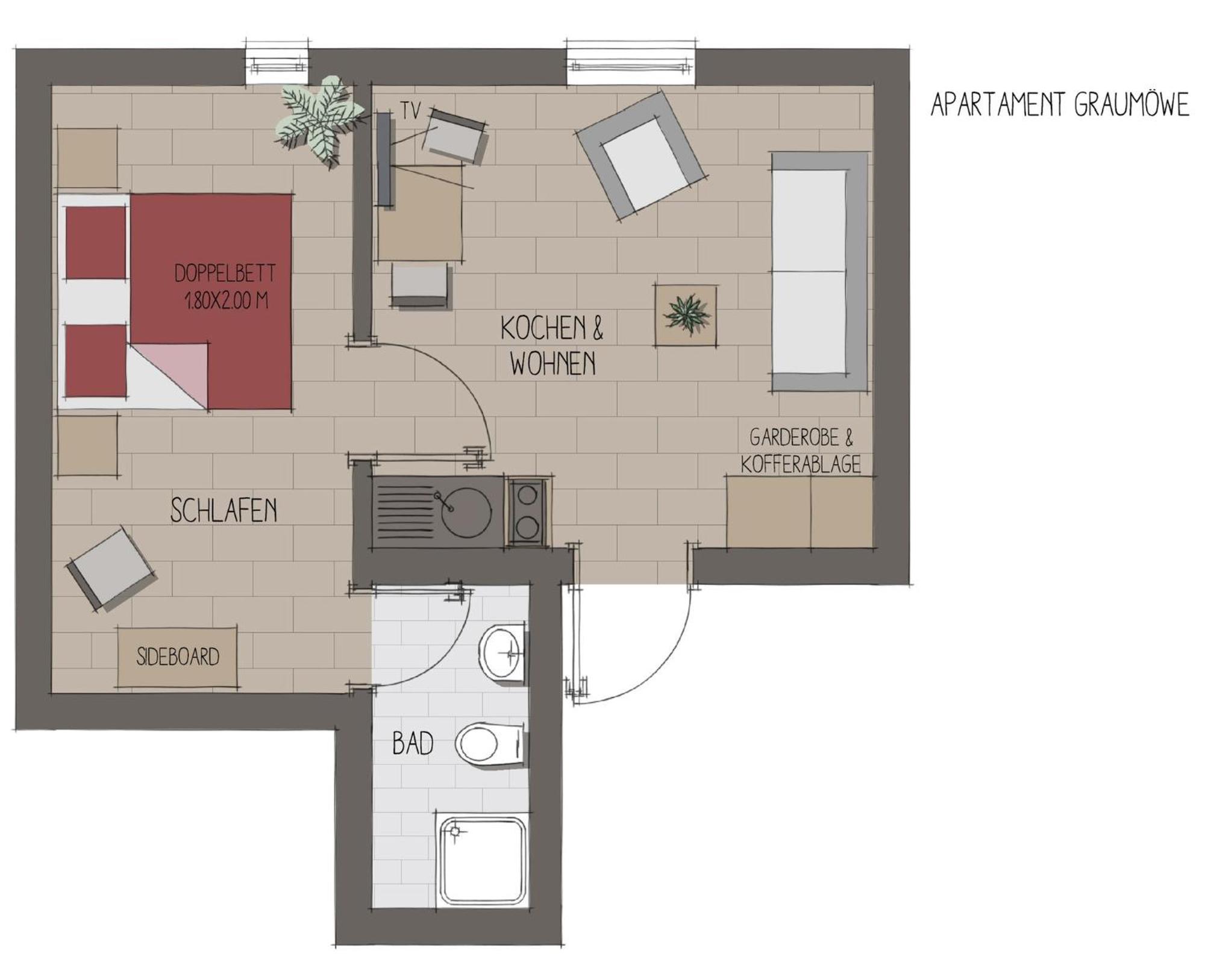 Apartmenthaus Moewenschrei Insel Poel Eksteriør bilde